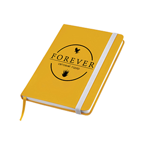 Book for notes, yellow